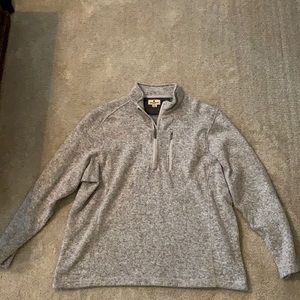 Woolrich 1/4 Zip Gray